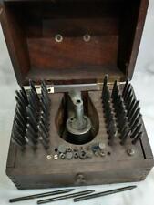 Vintage Kendrick & Davis K&D Staking Tool Set with wooden box for sale  Shipping to South Africa