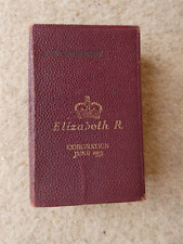 Coronation bible 1953 for sale  EDINBURGH