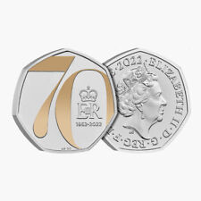 Platinum jubilee 50p for sale  Shipping to Ireland