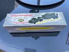 Used, DINKY SUPERTOYS 698 WITH BOX. TRANSPORTER & CENTURION TANK. for sale  WELLINGBOROUGH