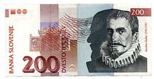 Slovenia banconota 200 usato  Vittorio Veneto