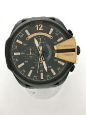 Relógio de pulso DIESEL quartzo aço inoxidável Dz-4309 aço inoxidável preto do Japão comprar usado  Enviando para Brazil