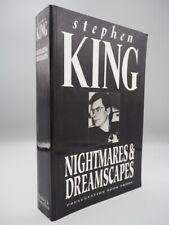 Stephen King, Nightmares & Dreamscapes, 1993, presentation book proof, Hodder segunda mano  Embacar hacia Argentina