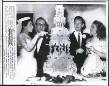 Usado, 1956 Press Photo Donald O'Connor no casamento de Iris Burton e Sidney Miller comprar usado  Enviando para Brazil