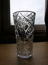 lead crystal vase for sale  GLASGOW