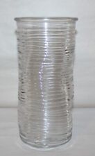 Tall clear ribbed for sale  Attleboro