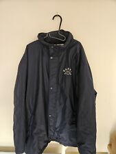 Vintage Kappa Coat Insulated Hooded Blue Mens XL Oversized More 3/4XL for sale  Shipping to South Africa