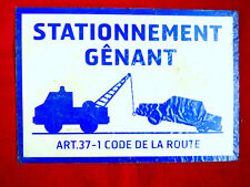 Panneau signalisation stationn d'occasion  Juan-les-Pins