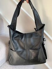 Leather Handbag Large Slouch Pockets Zips Good Quality for sale  Shipping to South Africa