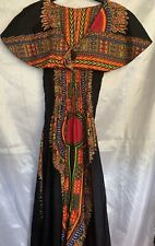 Women black dashiki for sale  RETFORD