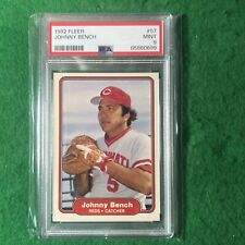 Fleer Johnny Bench 1991 #57 PSA 9, usado segunda mano  Embacar hacia Mexico