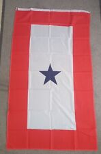 Used, 1 Blue Star Service Military Flag 3 X 5 ft Outdoor Flag for sale  Shipping to South Africa