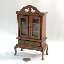 Muebles vintage para casa de muñecas de madera puerta de vista transparente para pantallas segunda mano  Embacar hacia Argentina