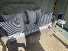 Wicker sofa for sale  UCKFIELD