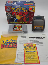 Nintendo 64 Pokemon Stadium completo na caixa com inserções pacote de transferência CIB N64 comprar usado  Enviando para Brazil