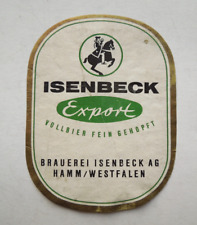 Isenbeck export brauerei gebraucht kaufen  Homberg, Medard, Rathskirchen