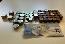 Lote de monedas canadienses monedas modernas y un billete de banco $75.48 CAD segunda mano  Embacar hacia Argentina