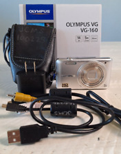 Usado, Cámara digital Olympus serie V VG-160 14,0 MP - plateada segunda mano  Embacar hacia Argentina