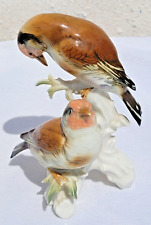 Couple oiseaux porcelaine d'occasion  Mer