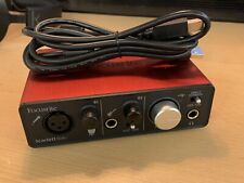 Focusrite scarlett solo d'occasion  Tourcoing