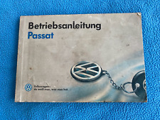 Passat betriebsanleitung 1992 gebraucht kaufen  Bauerbach,-Cappel,-Moischt