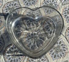 Libbey heart shaped for sale  Tampa