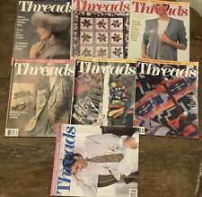 Threads magazines issues for sale  LITTLEHAMPTON