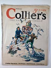 Revista Collier's Febrero 1933 The National Weekly, artículos, historias, humor, anuncios segunda mano  Embacar hacia Argentina