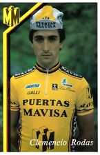 CYCLISME carte cycliste CLEMENCIO RODAS équipe PUERTAS MAVISA  comprar usado  Enviando para Brazil
