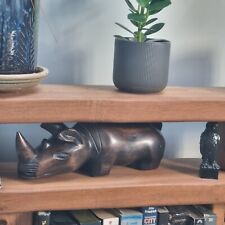 Wooden rhinoceros african for sale  CHESTER