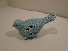 Estatueta Blue Bird cerâmica porcelana floral recortada Ashland jardim botânico 8" comprar usado  Enviando para Brazil
