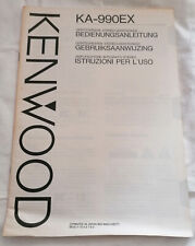 Kenwood 990 ex gebraucht kaufen  Mittenwald