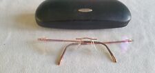 Silhouette gold rimless for sale  GUILDFORD