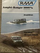 Rma amphi ranger for sale  UK