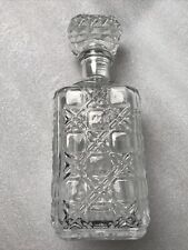 Whiskey decanter crystal for sale  DUNGANNON