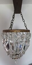 vintage crystal chandelier bag for sale  BEXHILL-ON-SEA