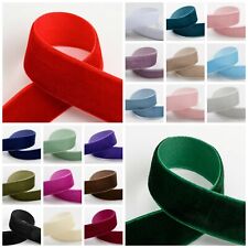 Velvet ribbon 9mm for sale  WOLVERHAMPTON