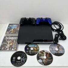 Sony PlayStation 3 PS3 Slim Bundle 2x Controllers & 6 Games CECH-2501B for sale  Shipping to South Africa