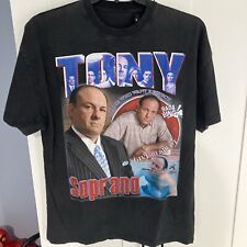 Tony Soprano Vintage T  Shirt The Sopranos Tee Bada Bing HBO TV  90’s, used for sale  Shipping to South Africa