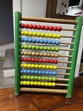 2wooden abacus childs for sale  BURNLEY