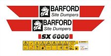 Barford sx6000 dumper for sale  UK