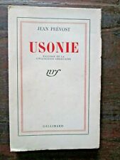 Jean prévost usonie d'occasion  Chalais