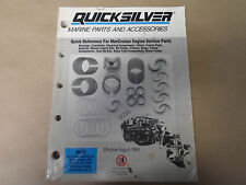 1993 Quicksilver piezas marinas y accesorios Motor Servicio Manual De Repuestos Oem segunda mano  Embacar hacia Argentina