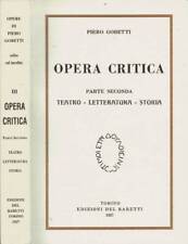 Opera critica. parte usato  Italia