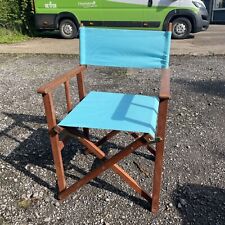 Directors chair blue for sale  SLEAFORD