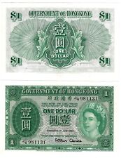 Billete de Hong Kong 1952 de 1 dólar # 324A segunda mano  Embacar hacia Argentina