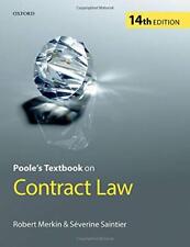 Poole textbook contract for sale  UK