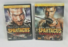 Spartacus TV Show Series temporadas 1 2 DVD conjuntos de caixas STARZ ação aventura 2013 comprar usado  Enviando para Brazil