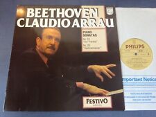 BEETHOVEN - PIANO SONATAS 24 & 29 LP, Claudio Arrau, PHILIPS 6570 055 comprar usado  Enviando para Brazil
