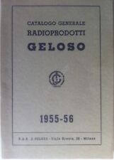 Catalogo radioprodotti geloso usato  Milano
